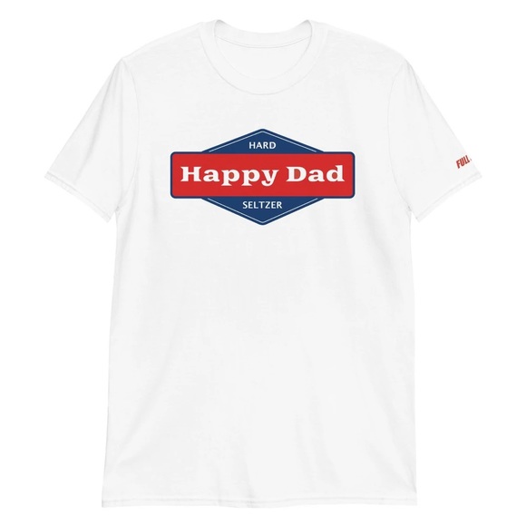 Happy Dad Tee White - Picture 1 of 3